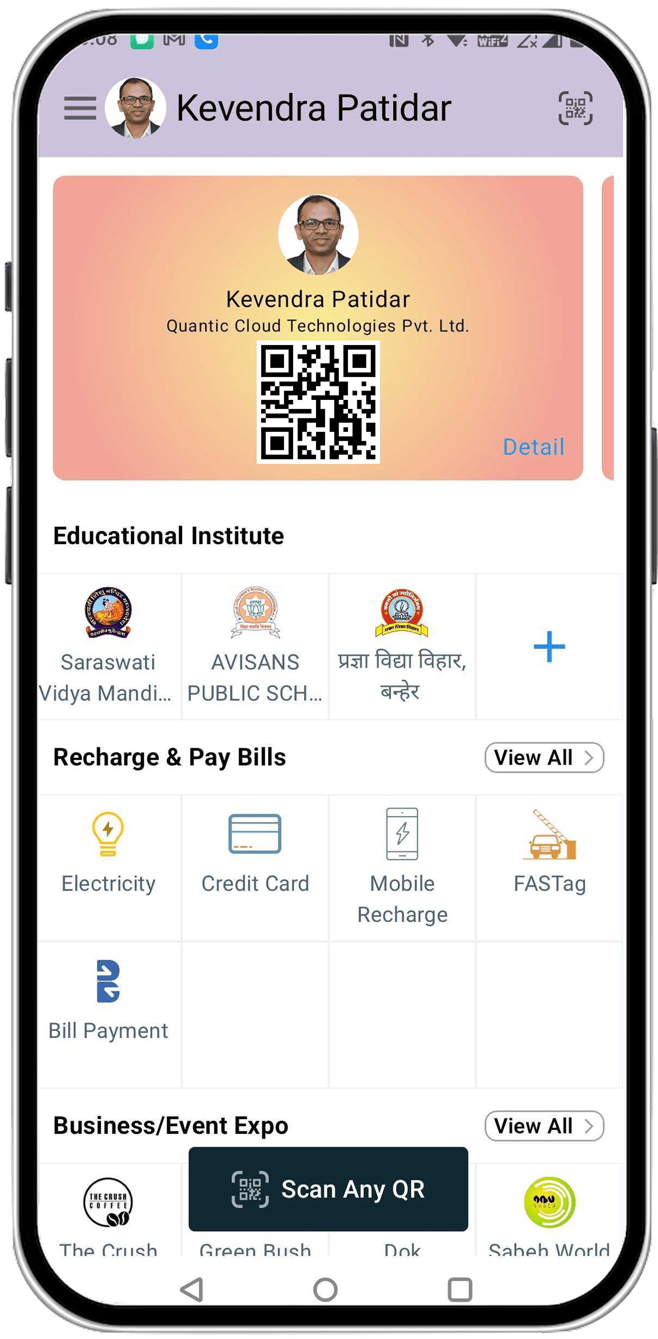 DD Zone app screenshot